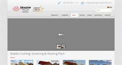 Desktop Screenshot of dragonmachinery.com